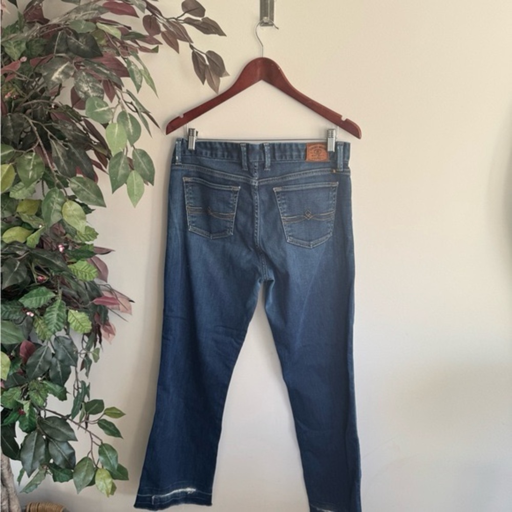 Lucky Brand Dark Blue Flare Jeans - Picture 9 of 9